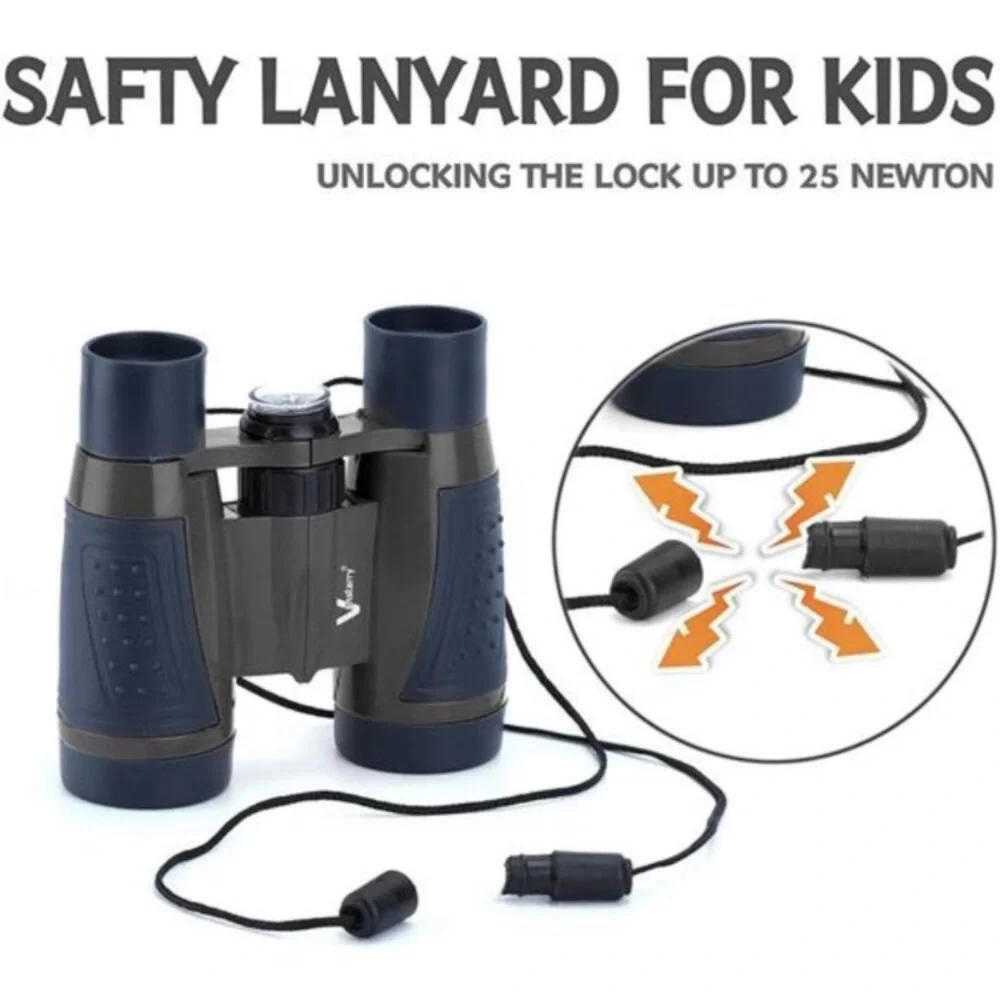 Compact Binoculars for Kids Bird Watching Hiking Camping Fishing Accessories